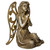 Northlight 14.5" Inspirational Sitting Angel with Cross Outdoor Garden Statue - Brown - IMAGE 3