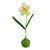 Spring Artificial Flower Decoration - 19" - Orange and Yellow - IMAGE 3