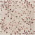 6' x 6' Fair Enoki Carnelian Red and Desert Sand Square Wool Area Throw Rug - IMAGE 1