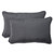Set of 2 Sunbrella Charcoal Grey Rectangular Outdoor Corded Throw Pillows 18.5" - IMAGE 1