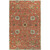 9' x 12' Caramel Brown and Cream White Hand Tufted Wool Area Throw Rug - IMAGE 1
