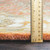 3' x 12' Floral Red and Beige Rectangular Area Throw Rug Runner - IMAGE 5