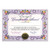 Pack of 6 ''World's Greatest Grandmother'' Certificates 5" x 7" - IMAGE 1
