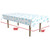 Snowflakes Disposable Rectangular Party Table Cover- 9' - Pack of 12 - IMAGE 5
