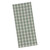 Set of 4 Sage Green and White Checkered Rectangular Dish Towels 28" - IMAGE 4