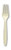 Premium Lightweight Disposable Forks - 7" - Cream - Club Pack of 288 - IMAGE 1