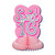 Club Pack of 12 Pink Sparkle Sweet 16 Party Table Centerpieces 9.5" - IMAGE 1