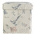 12" Decorative Vintage-Style Italy Travel Inspired Collapsible Square Storage Ottoman - IMAGE 4