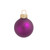 Shiny Finish Glass Christmas Ball Ornaments - 4.75" (120mm) - Soft Rose- 4ct - IMAGE 1