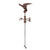 36" Chocolate Brown Polished Eagle Outdoor Garden Weathervane - IMAGE 2