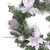 Glittered Poinsettia with Pine Cones Artificial Christmas Wreath - 24" - Unlit - IMAGE 2