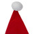 18" Red and White Unisex Adult Christmas Santa Hat Costume Accessory - Medium - IMAGE 3