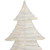 LED Lighted Glitter Christmas Tree - 18.5" - Cream - Warm White Lights - IMAGE 6