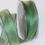 Shimmering Emerald Green Organdy Wired Edge Craft Ribbon 1" x 54 Yards - IMAGE 2