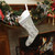 17" Gray and White Quilted Embellished Christmas Stocking - IMAGE 3