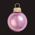 Shiny Finish Glass Christmas Ball Ornament - 7" (180mm) - Rosewood - IMAGE 2
