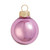 Shiny Finish Glass Christmas Ball Ornament - 7" (180mm) - Rosewood - IMAGE 1