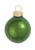 40ct Green Pearl Glass Christmas Ball Ornaments 1.5" (38mm) - IMAGE 1
