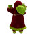 24" Red and Green Santa with Present and Gift Bag Christmas Figure - IMAGE 5
