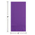 Club Pack of 192 Amethyst Purple 3-Ply Disposable Party Paper Guest Napkins 8" - IMAGE 2