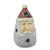 15" White and Red Battery Operated LED Lighted Santa Claus Head Christmas Tabletop Decor - IMAGE 1