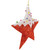 18" Lighted Red and White Candy Covered Sisal Star Christmas Window Decoration - IMAGE 3