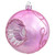 Retro Reflector Shatterproof 2-Finish Christmas Ball Ornaments - 3.25" (80mm) - Pink - 5ct - IMAGE 5