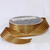Gold Contemporary Stripe Craft Ribbon 1" x 108 Yards - IMAGE 2