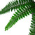 Potted Artificial Long Green Boston Fern Plant - 15.75"