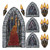 Club Pack of 108 Medieval Stone Insta-Theme Halloween Castle Prop Decorations - IMAGE 1