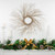 Pre-lit Glittered Twig and Snowflake Christmas Wreath - 28" - Warm White LED Lights - IMAGE 2