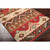 9' x 13' Happy Desert Fire Brick Red Tan and Brown Hand Woven Wool Area Throw Rug - IMAGE 5