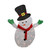 4' Lighted Winter Snowman with Top Hat Outdoor Christmas Decoration - Clear Lights - IMAGE 1