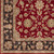 6' X 9' Red and Olive Green Rectangular Area Rug - IMAGE 4