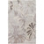 5' x 8' Floral Brown and Gray Hand Tufted Contemporary Wool Area Throw Rug - IMAGE 1