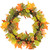 Autumn Harvest Maple Leaf Artificial Thanksgiving Wreath - 20-Inch, Unlit - IMAGE 1