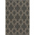 3.5' x 5.5' Black and Brown Contemporary Rectangular Area Throw Rug - IMAGE 1