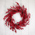 Red and Burgundy Berry Artificial Christmas Wreath, 22-Inch Unlit - IMAGE 2