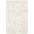 2' x 3' Solid White Rectangular New Zealand Wool Area Throw Rug - IMAGE 1