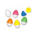 Set of 6 Vibrantly Colored Egg-Shaped Underwater Diving Swimming Pool Game Pieces 2.5" - IMAGE 1