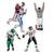 Club Pack of 48 Vibrantly Colored Football Figure Cutout Decors 22" - IMAGE 1