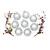 Shiny Glass Christmas Ball Ornaments - 3.25" (80mm) - Silver - 8ct - IMAGE 2