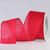 Cherry Red Burlap Wired Craft Ribbon 3" x 20 Yards - IMAGE 1