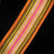 Orange and Yellow Striped Wired Craft Ribbon 0.5" x 108 Yards - IMAGE 1