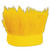 Club Pack of 12 Yellow Decorative Party Hairy Headband Costume Accessory - IMAGE 1