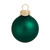 28ct Green Matte Finish Glass Christmas Ball Ornaments 2" (50mm) - IMAGE 1