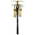 Club Pack of 12 Gold and Black "Happy New Year" Cascade Hanging Column 3' - IMAGE 1