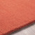 8' x 8' Orange Hand-Loomed Wool Square Area Throw Rug - IMAGE 2