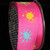 Pink Paint Wired Craft Ribbon 1.5" x 27 Yards - IMAGE 1