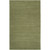 6' x 9' Green Hand-Loomed Wool Area Throw Rug - IMAGE 1